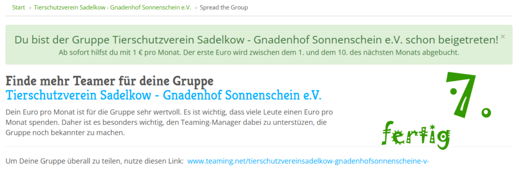 Teaming Update April