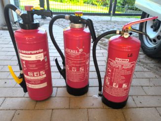 Danke für die Feuerlöscher!