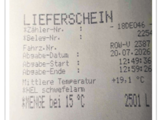 Das Öl ist da!!!