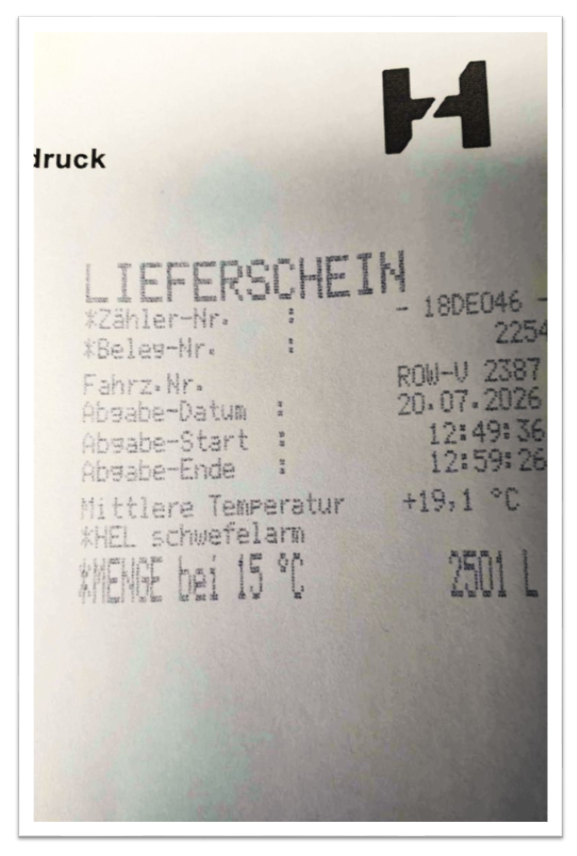 Das Öl ist da!!!